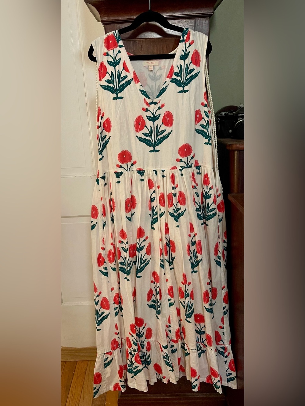 Pink Chicken Midi dress
